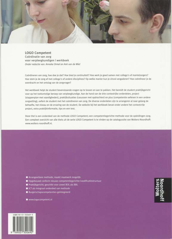 Logo Competent voor verpleegkundigen achterkant