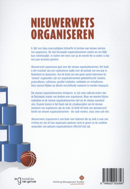 Nieuwerwets organiseren achterkant