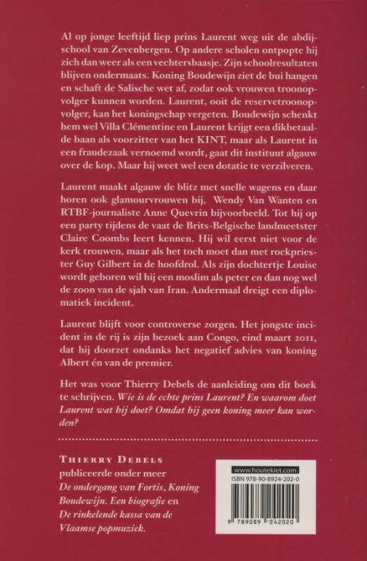 Prins Laurent achterkant