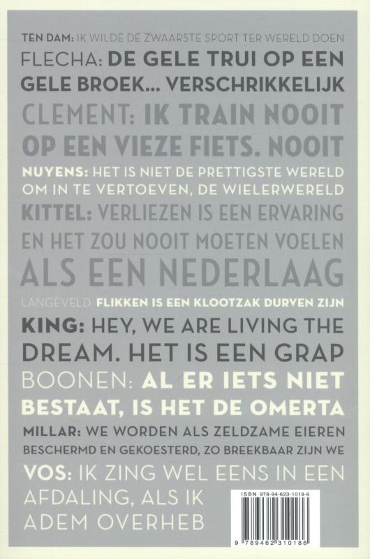 De De Muur interviews achterkant