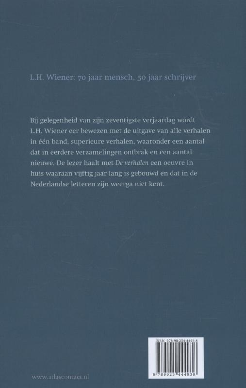 De verhalen achterkant