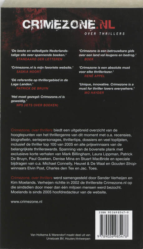 Crimezone achterkant