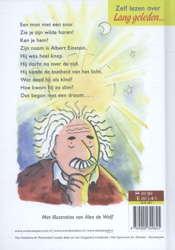 De droom van Albert / AVI-M4 / Lang geleden achterkant