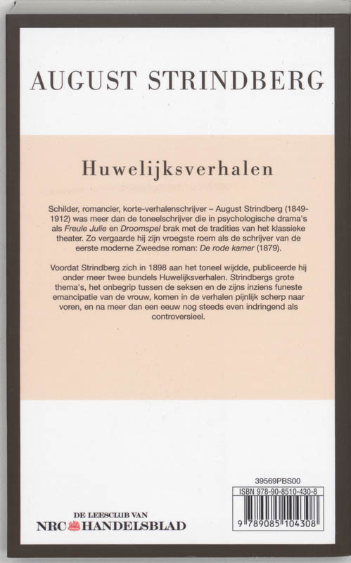 Huwelijksverhalen / Uit de schaduw achterkant