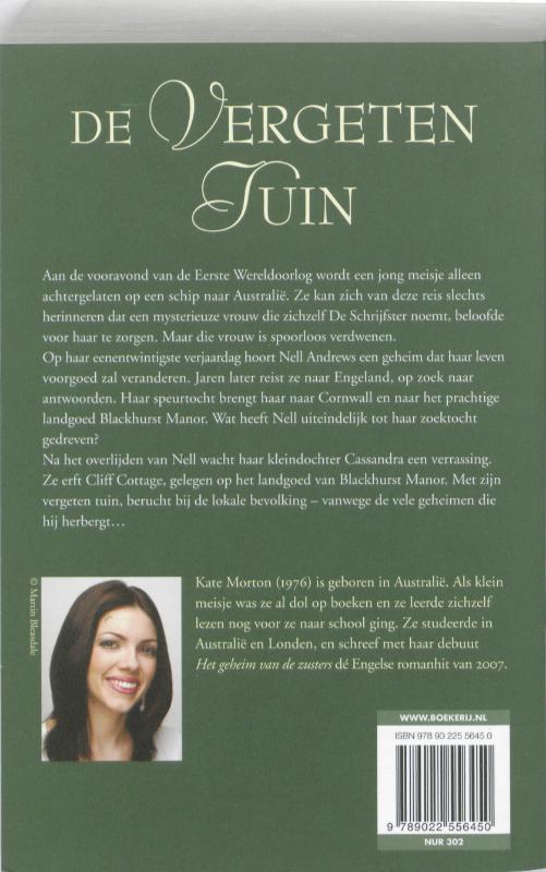 De vergeten tuin achterkant