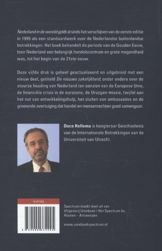 Nederland in de wereld achterkant