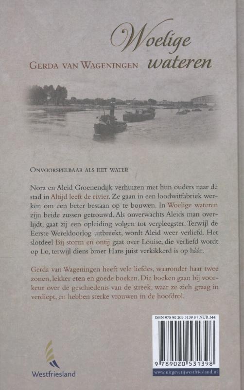 Woelige wateren trilogie achterkant