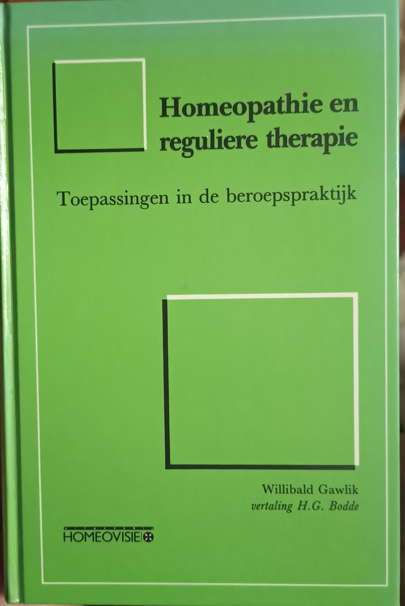 Homeopathie en reguliere therapie