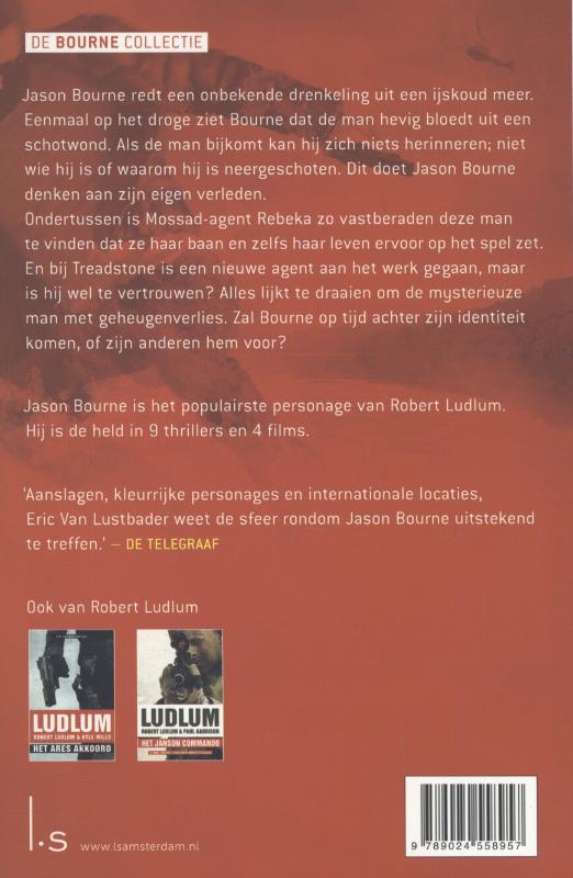 Het Bourne bevel / Jason Bourne achterkant