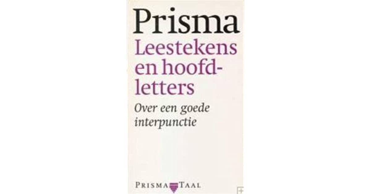 PRISMA LEESTEKENS EN HOOFDLETTERS