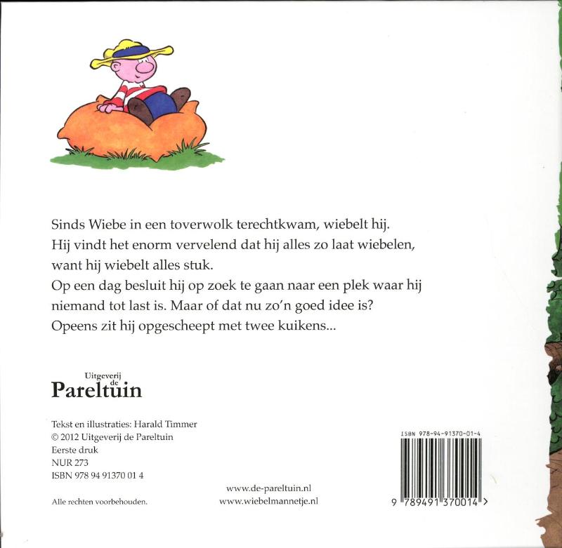 Het wiebelmannetje  -   Het wiebelmannetje en de klutskuikens achterkant