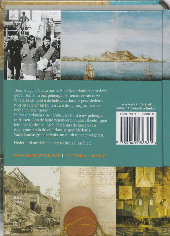 Het Vaderlandse Geschiedenis boek achterkant