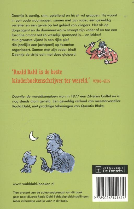 Daantje, de wereldkampioen achterkant