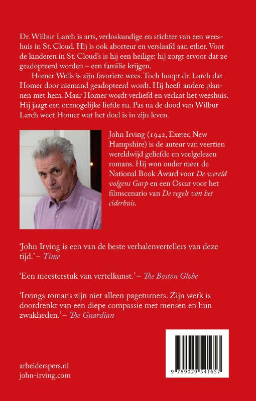 De regels van het ciderhuis achterkant