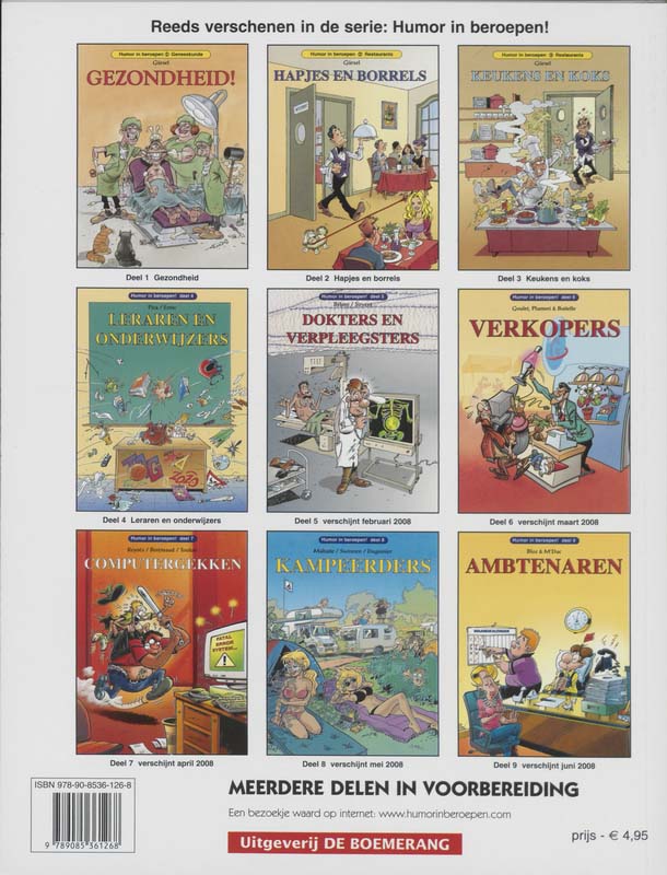 Humor In Beroepen / 4 Leraren En Onderwijzers achterkant