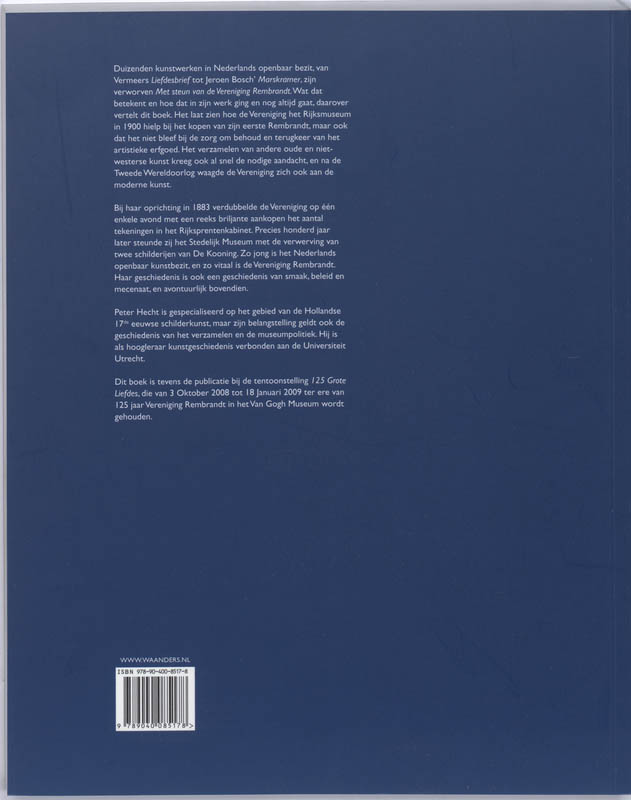 125 Jaar openbaar kunstbezit achterkant