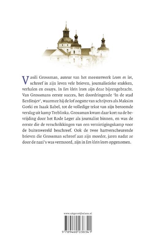 Klein leven achterkant