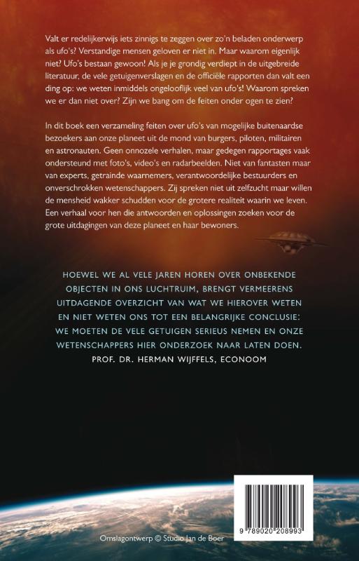 Ufo's bestaan gewoon achterkant