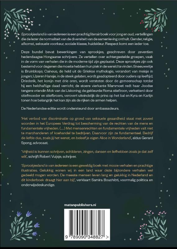 Sprookjesland is van iedereen achterkant