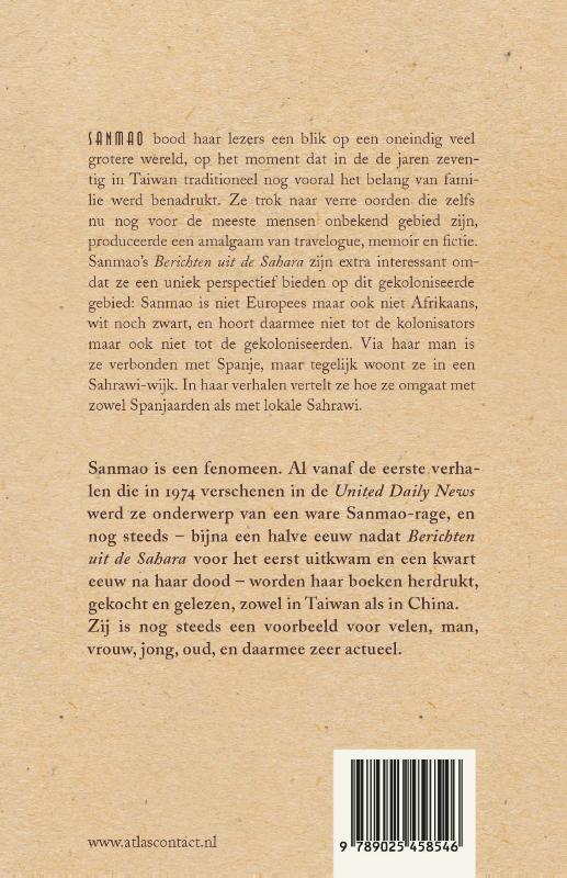 Berichten uit de Sahara achterkant