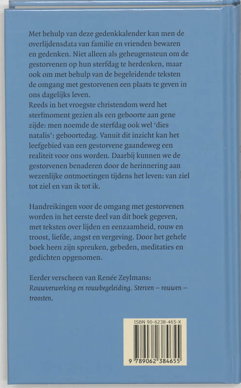 Omgang met gestorvenen achterkant