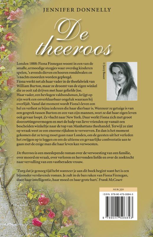 De theeroos / De rozen-trilogie / 1 achterkant