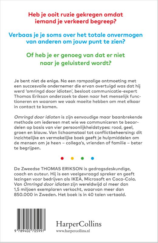 Omringd door idioten achterkant