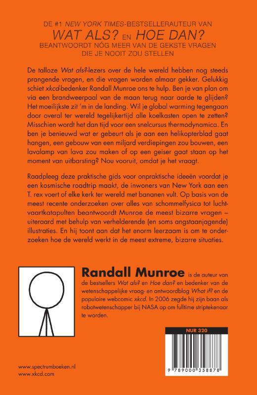 Wat als? 2.0 / XKCD achterkant