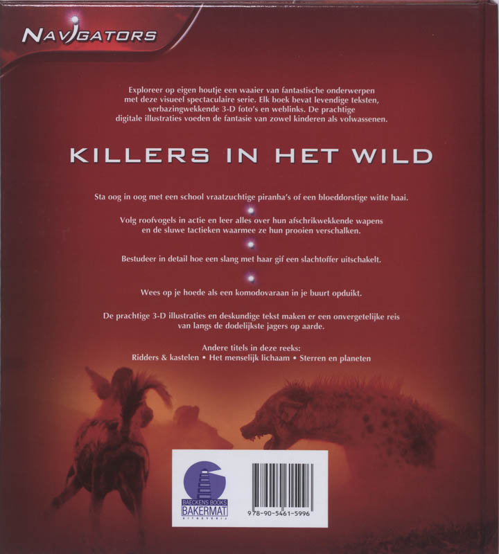 Killers in het wild / Navigators achterkant