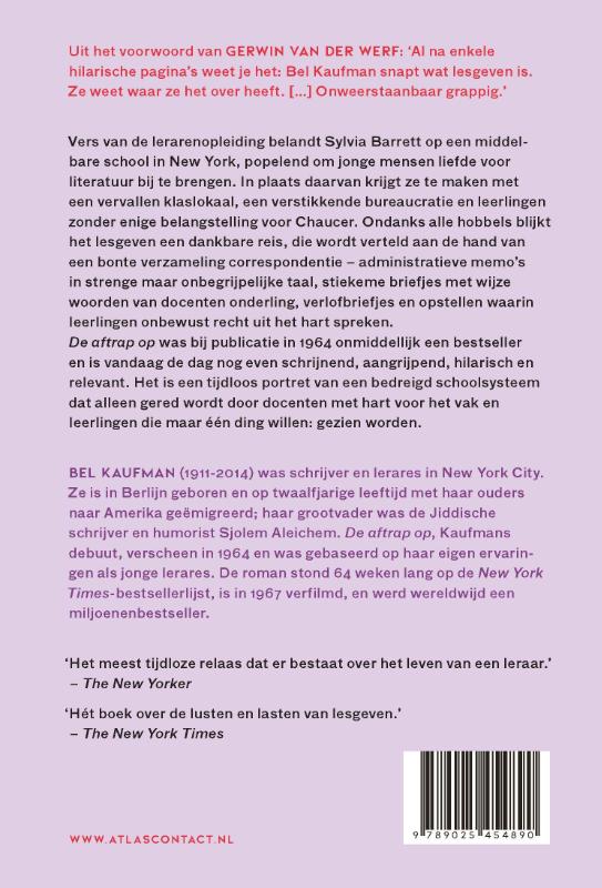 De aftrap op achterkant