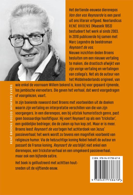 Reynaert de vos achterkant