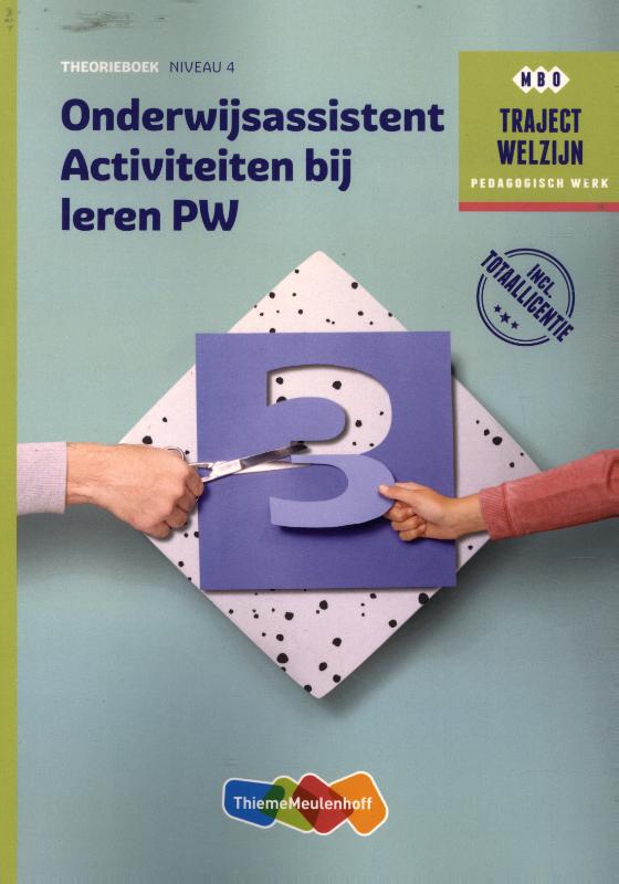 Traject Combipakket Onderwijsassistent Activiteiten bij leren PW niveau 4 boek en totaallicentie 1 jaar