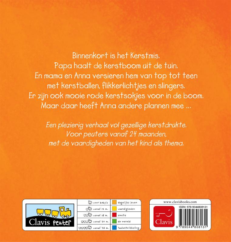 Anna en de kerstboom / Anna achterkant