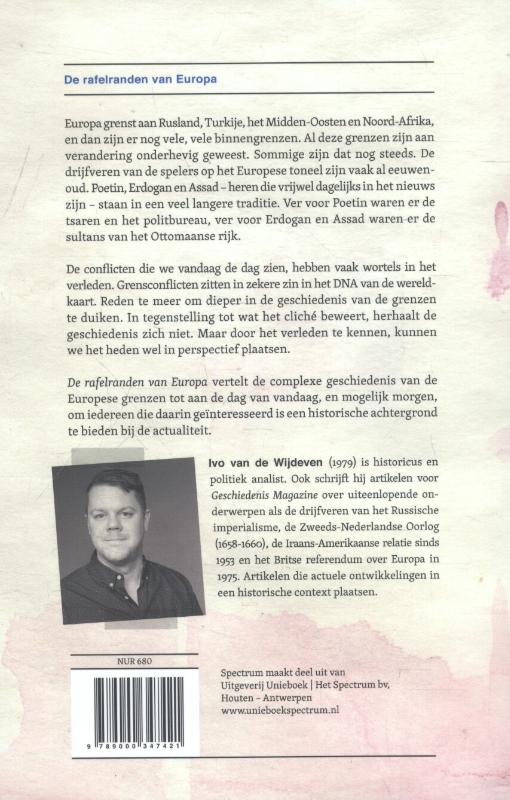 De rafelranden van Europa achterkant