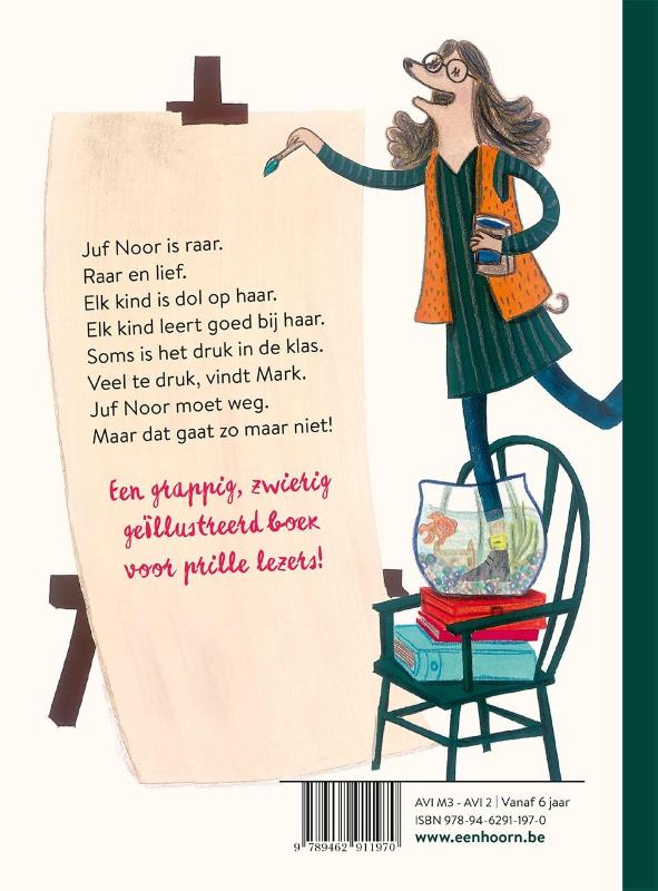 een beetje gek en veel pret achterkant