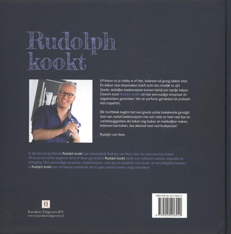 Rudolph kookt achterkant