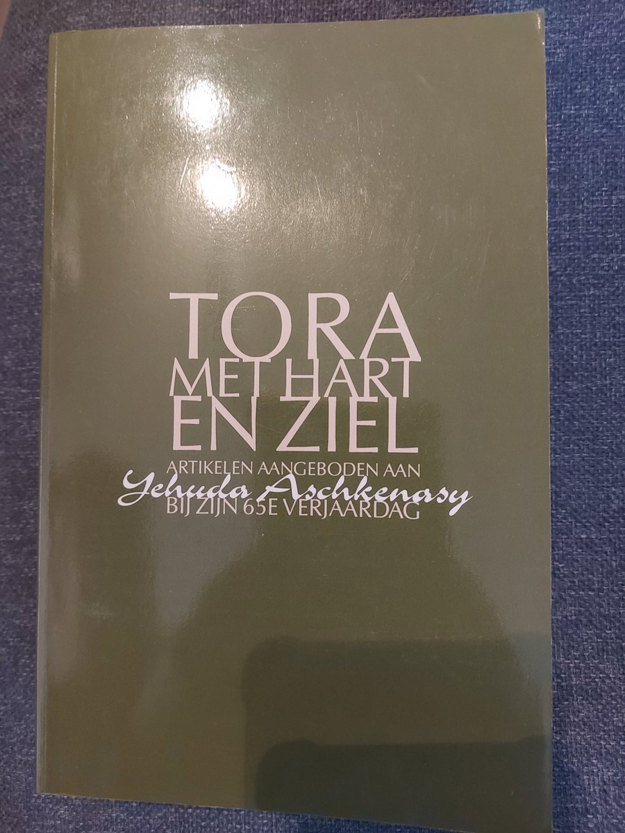 Tora met hart en ziel