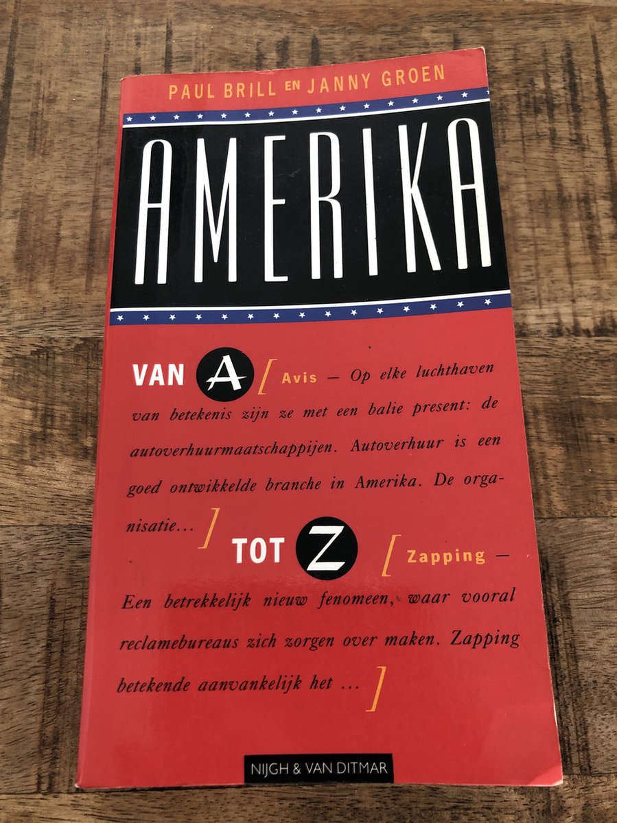 Amerika van A tot Z