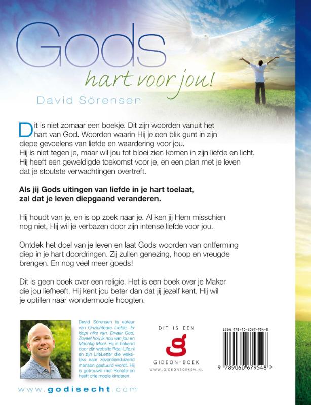 Gods hart voor jou achterkant