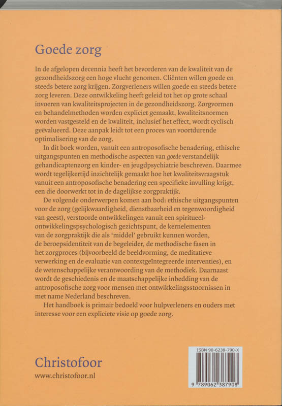 Goede zorg achterkant