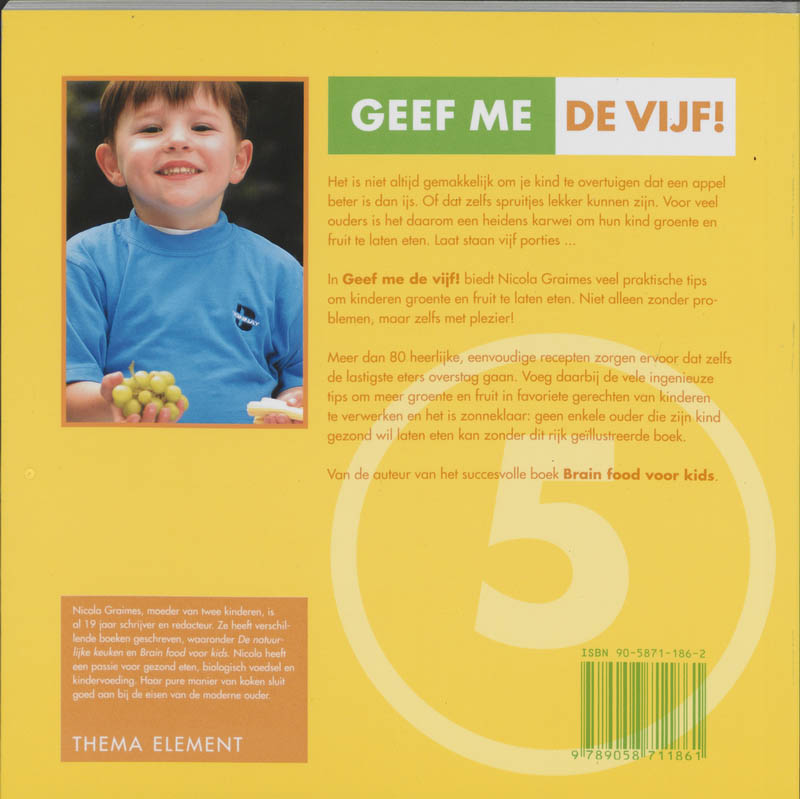 Geef Me De Vijf achterkant