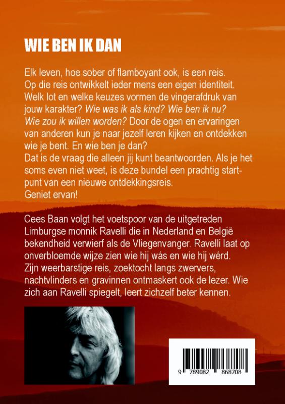 Wie ben ik dan? achterkant