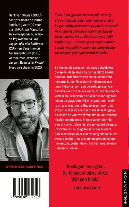 Ernest Hemingway is gecanceld achterkant