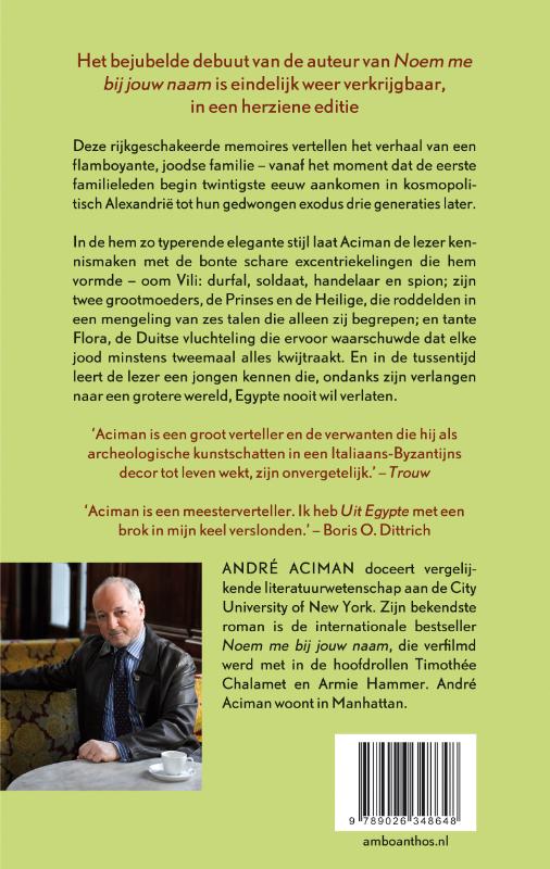 Uit Egypte achterkant