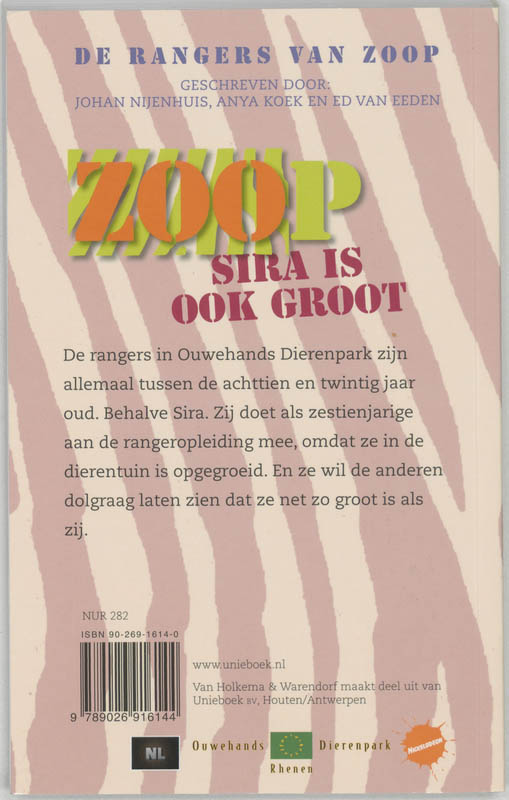 Zoop Sira Is Ook Groot achterkant