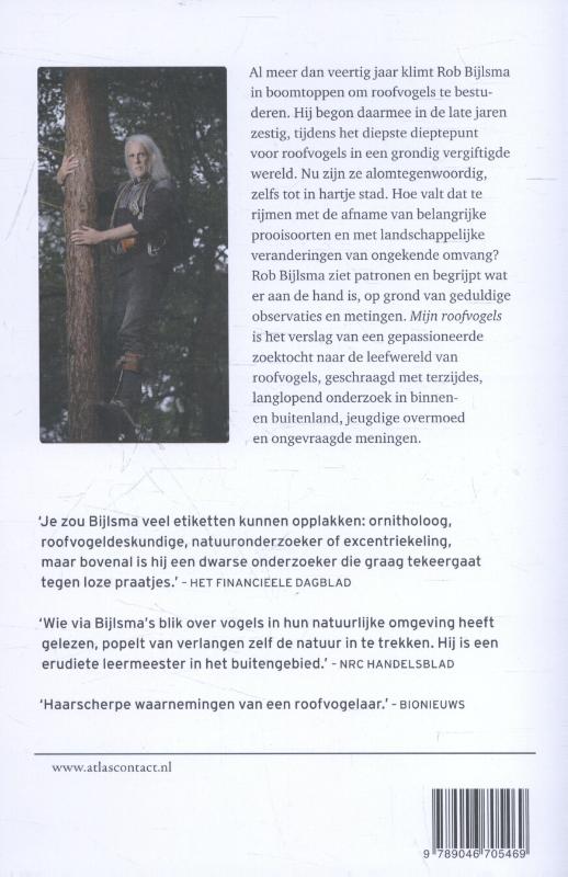 Mijn roofvogels / De vogelserie achterkant