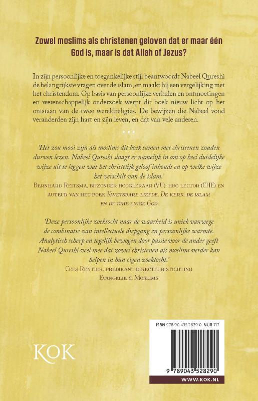 Allah of Jezus? achterkant