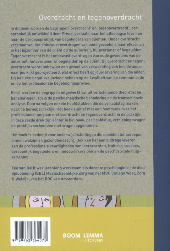 Overdracht en tegenoverdracht achterkant