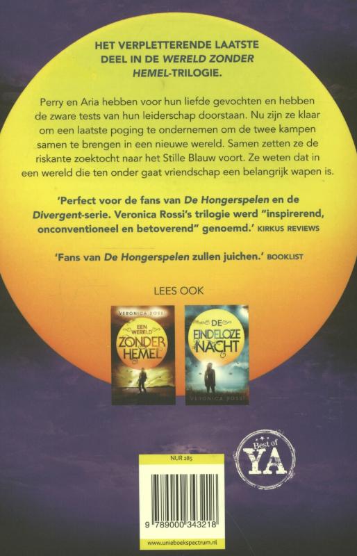 Het stille blauw / Wereld zonder hemel / 3 achterkant