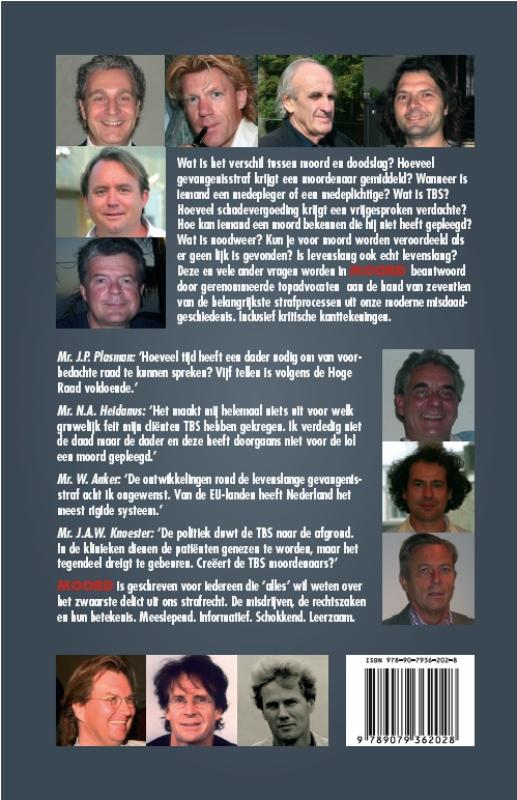 Moord / Strafprocessen van de eeuw / 1 achterkant